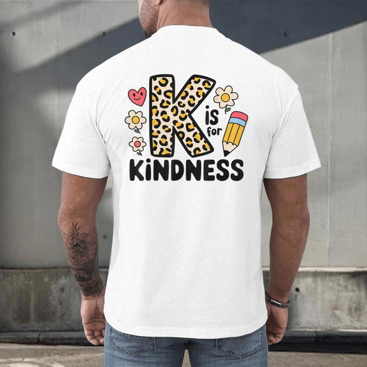 Unity Day Design Kindness Orange Teacher Kids Be Kind Men's Back Print T-Shirt, gift for family, gift for coworker Unity Day Design Kindness Orange Teacher Kids Be Kind Men's Back Print T-Shirt, gift for family, gift for coworker