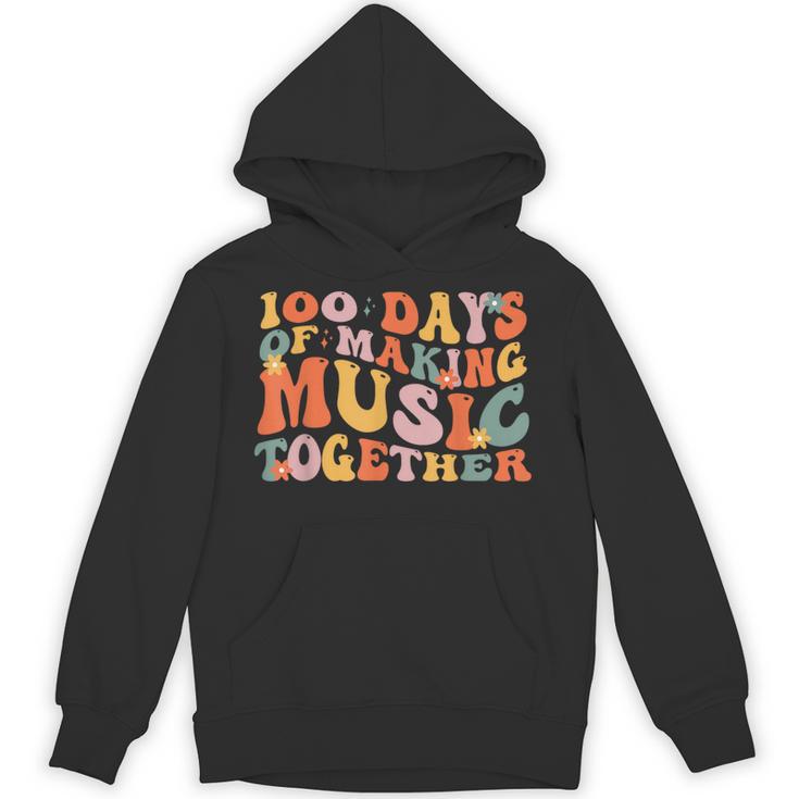 100 Days Of School Music Teacher Unisex Hoodie
