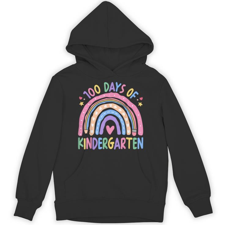 100th Day Of Kindergarten Teacher Kids 100 Days Smarter Unisex Hoodie