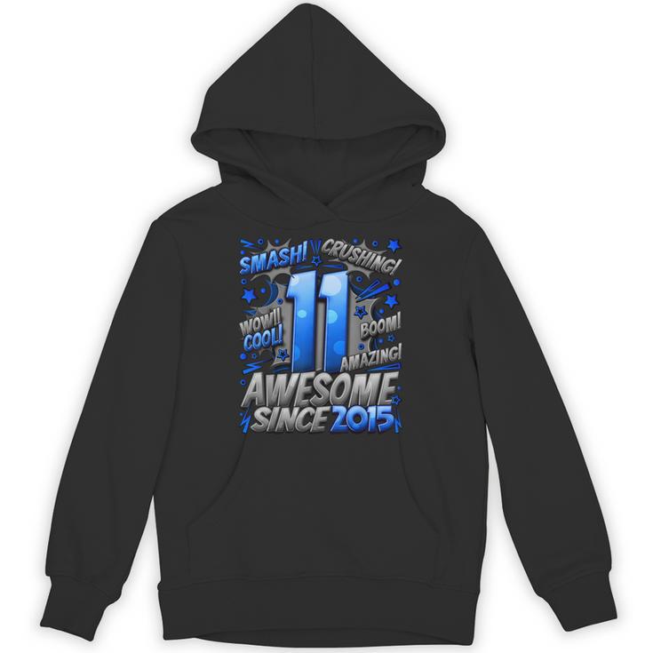 11 Year Old For Boys 11Th Birthday Boy 11 Year Old Boy Hoodie