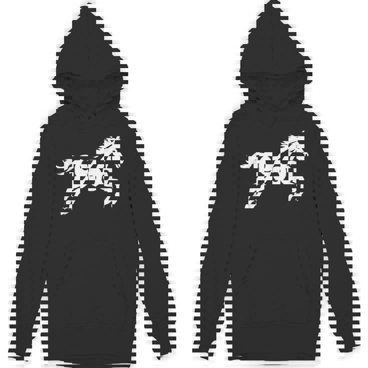 1966 馬 中国の干支 年 パーソナライズ ワードアート パーカー