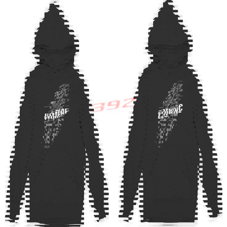 392 パフォーマンス 64 タイヤマーク レースカー パーカー