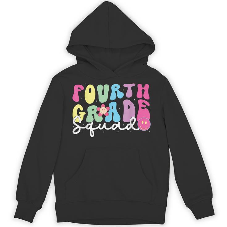4th Grade Squad Fourth Teacher Student Team Back To School Unisex Hoodie