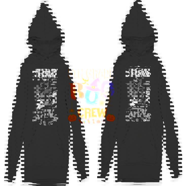 5th Grade Boo Crew Teacher Student Halloween Costume For Men Women Kids Unisex Hoodie