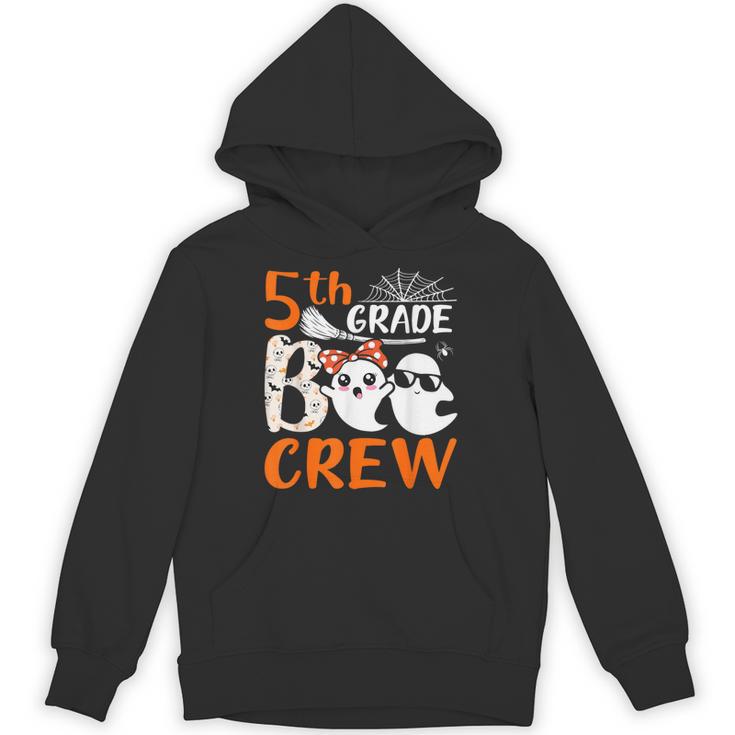 5th Grade Boo Crew Teachers Students Ghost Halloween Unisex Hoodie