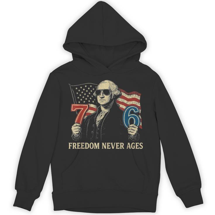 6-7 7-6 George Washington Freedom For Teachers Unisex Hoodie