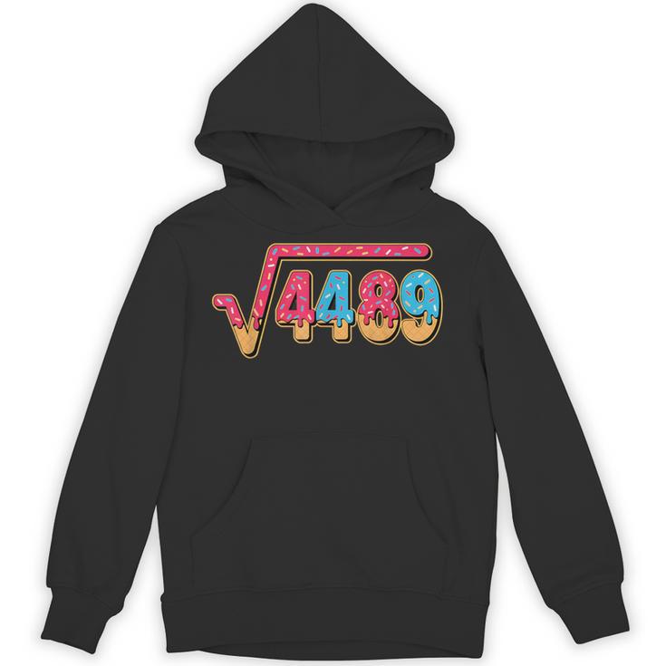 67 Ice Cream Drip Meme Math Teacher School Square Root 4489 Unisex Hoodie