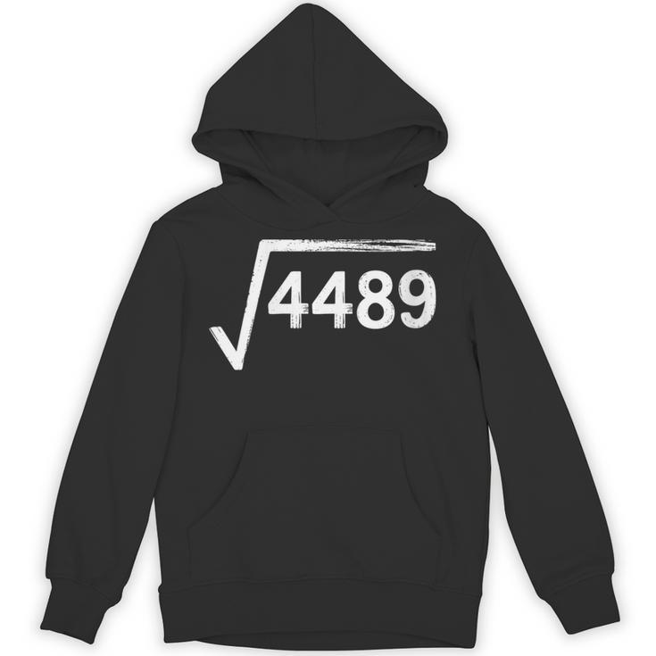 67 Meme Math Teacher Square Root 4489 Unisex Hoodie