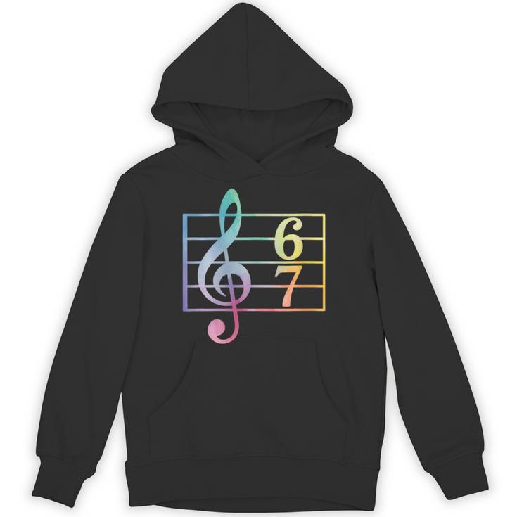 67 Music Meme Slang Six Seven Music Teacher Musician Unisex Hoodie