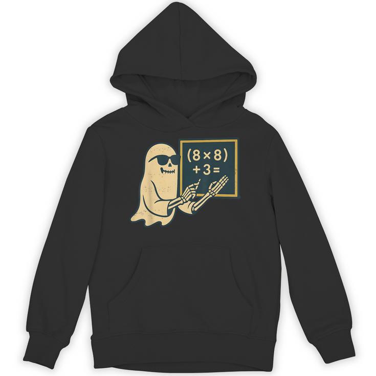 67 Teacher Halloween Skeleton Ghost Six Seven Meme Math Unisex Hoodie