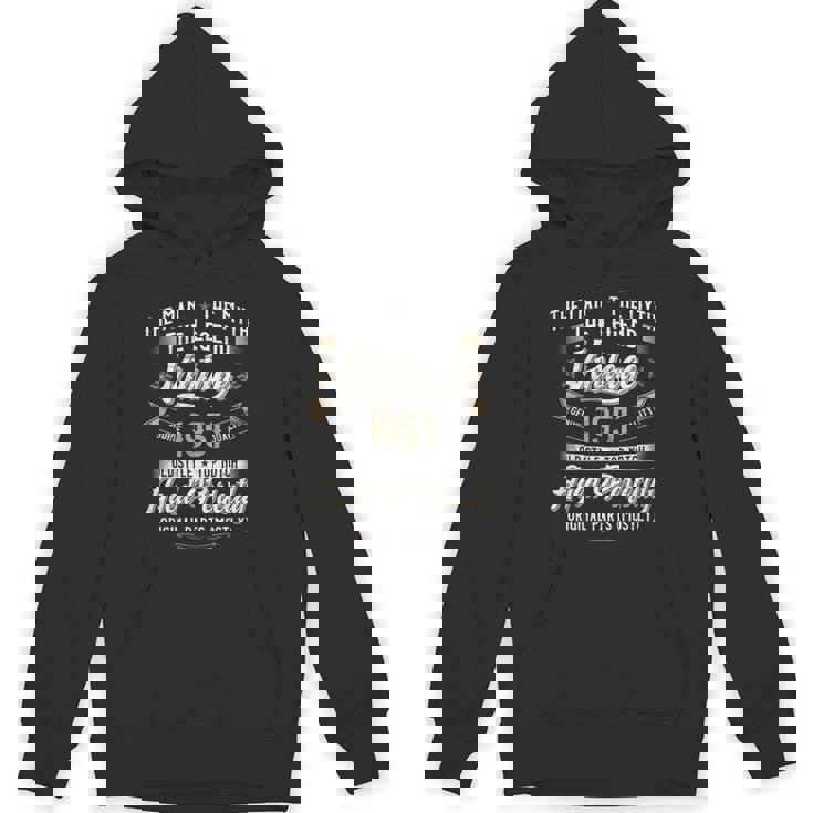 75歳の誕生日プレゼント ヴィンテージ 1951年 男性 面白い 75歳 1951年 長袖tシャツ パーカー