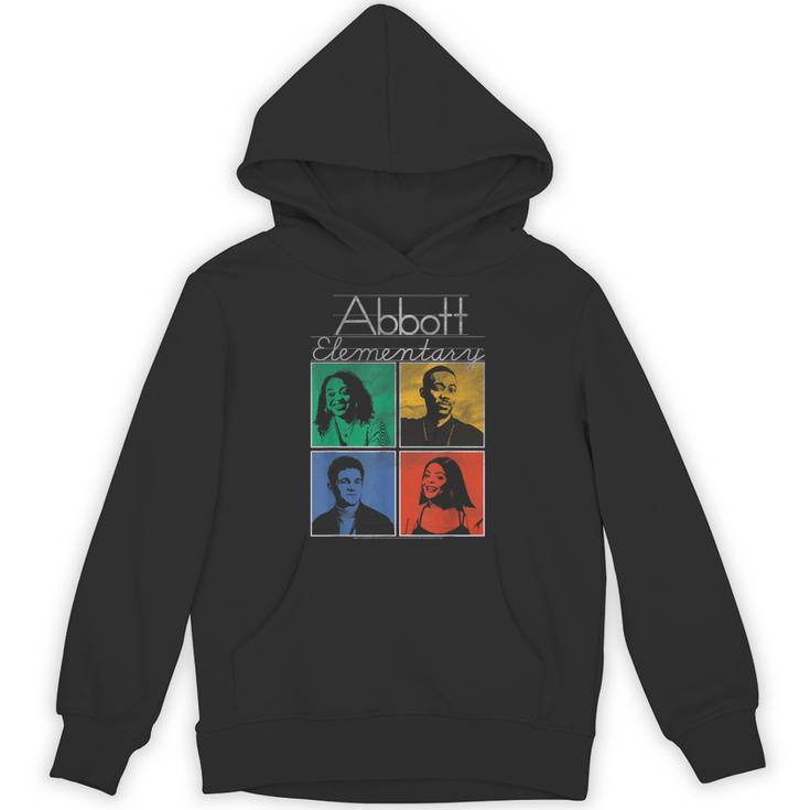 Abbott Elementary Colorful Pop Art Teachers TV Show Unisex Hoodie