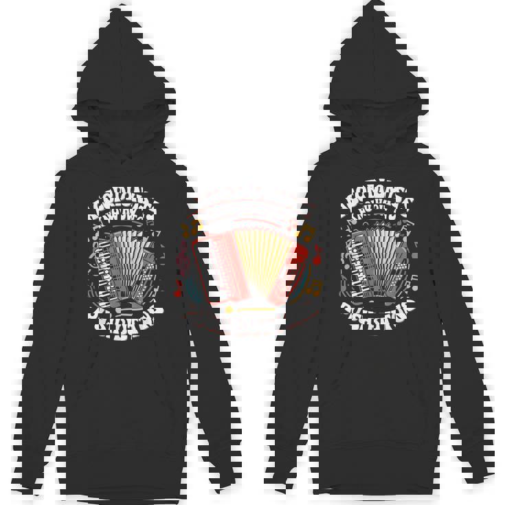 Accordionists Know How To Push Buttons 面白い レトロ アコーディオン パーカー