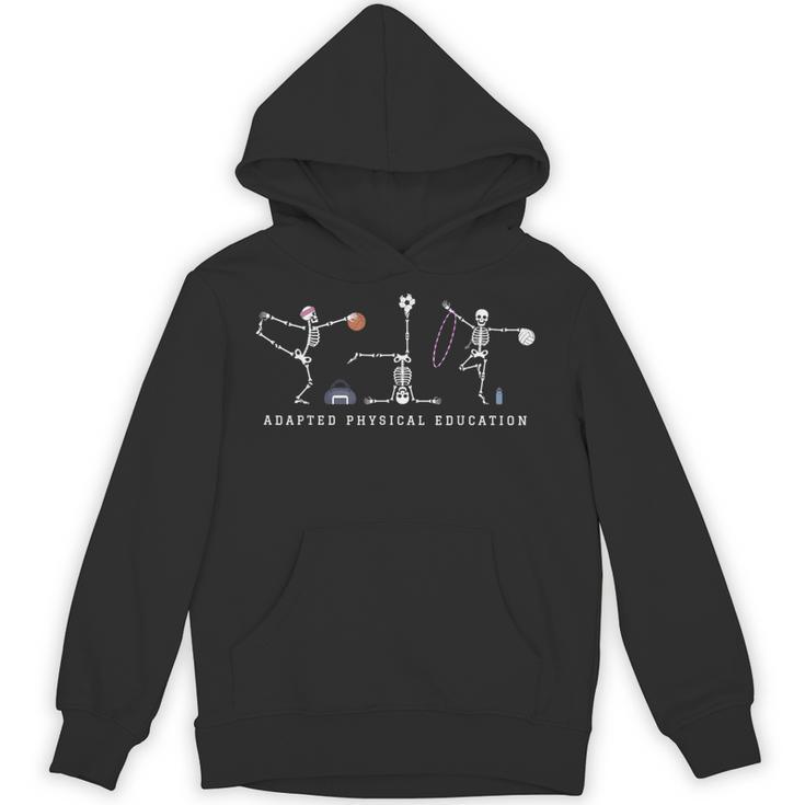 Adapted Physical Education Teacher Skeleton Sports Phys Ed Unisex Hoodie