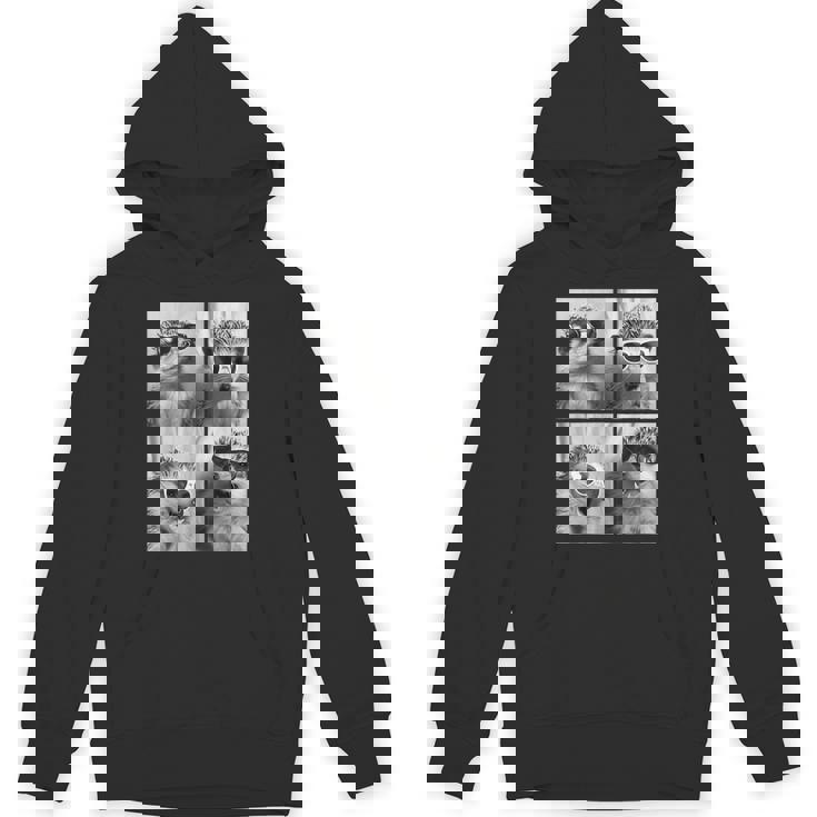 Adorable Hedgehog Sunglasses Animal Photo Forest Animal Hoodie