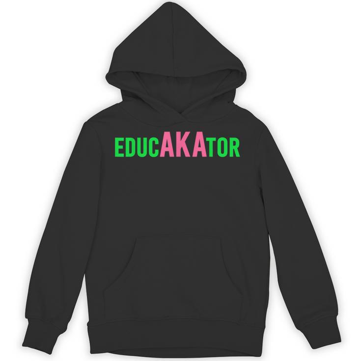 Aka Educator Educators & Teacher Crew School Squad Unisex Hoodie