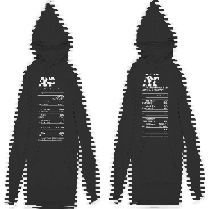 Ana Is My Name おもしろネームタグ パーカー