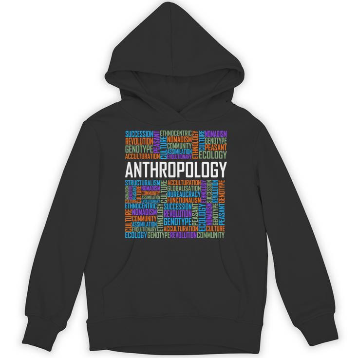 Anthropology Words Anthropologist Teacher Unisex Hoodie