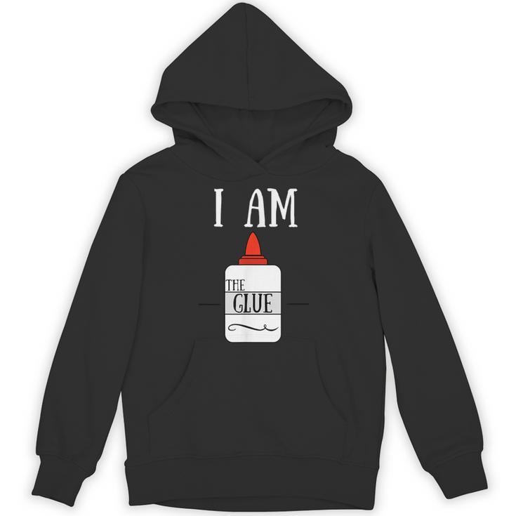 Art Teacher T-Shirt I Am The Glue Unisex Hoodie