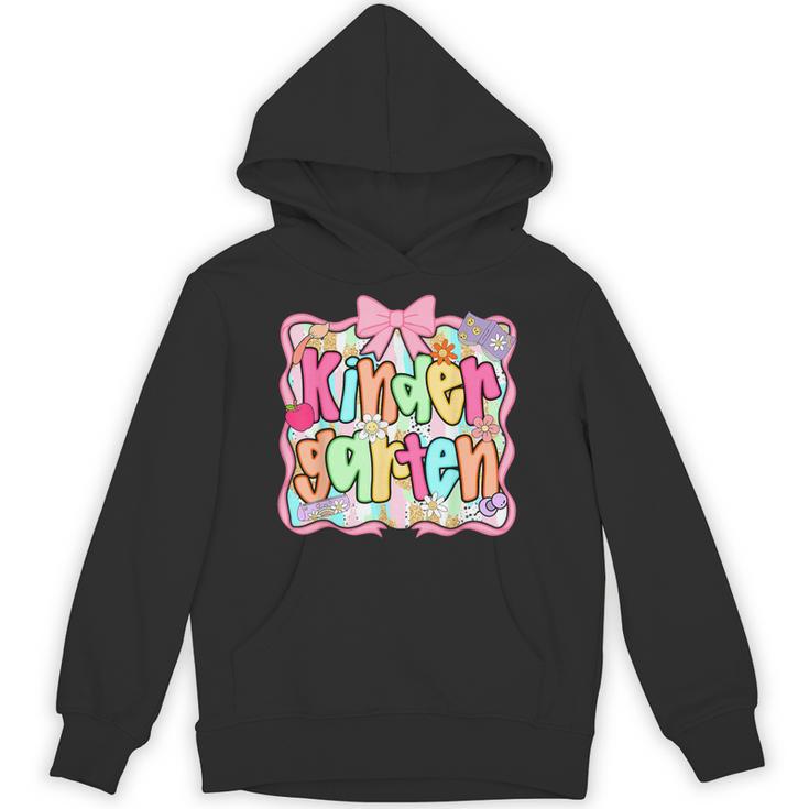 Back To School Kindergarten Preppy Teacher Girl Unisex Hoodie