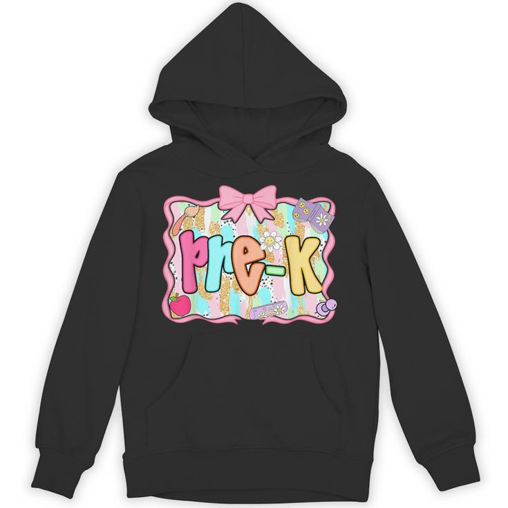 Back To School Pre-K Preppy Teacher Girl Unisex Hoodie