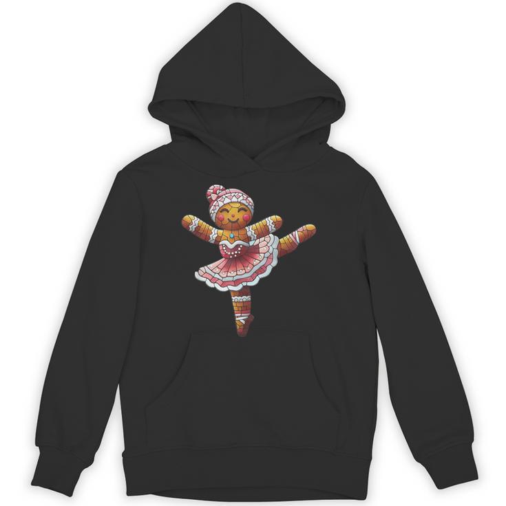 Ballet Dancer Gingerbread Christmas Dance Teacher Girl Women Unisex Hoodie