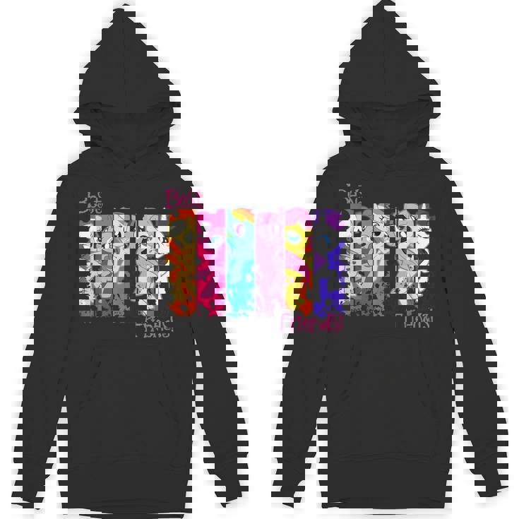 Best Friend レトロレインボーダッシュフラッターシャイレアリティ パーカー