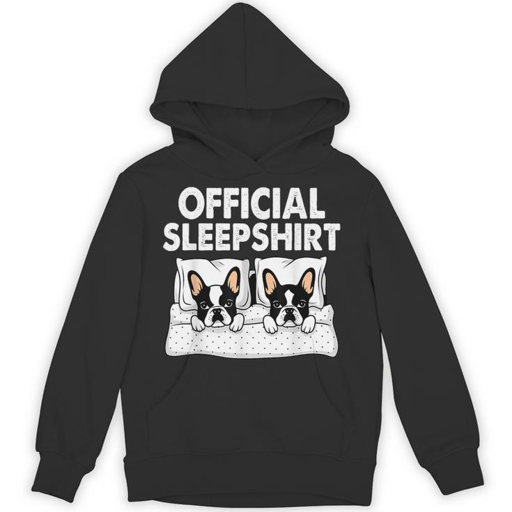 Boston Terrier Dog Official Sleep Pajamas Nightgown Unisex Hoodie, trending gift