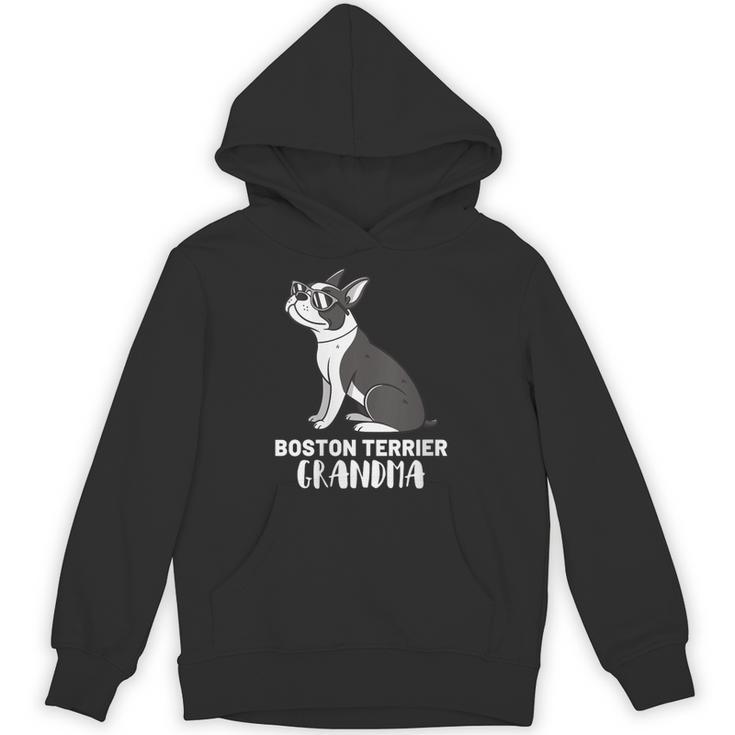 Boston Terrier Dog Owner Grandma Unisex Hoodie