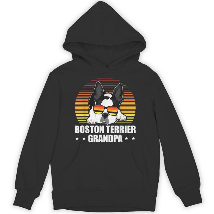 Boston Terrier Grandpa Dog Owner Boston Terrier Unisex Hoodie