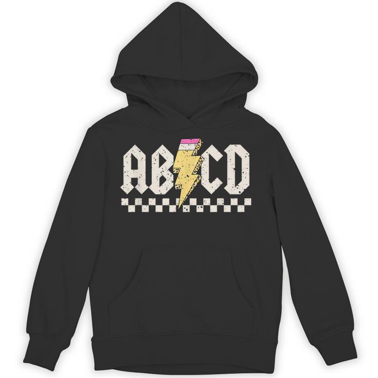 Boys Girls Teachers ABCD Rock Graphic Back To School Class Unisex Hoodie, trending gift Boys Girls Teachers ABCD Rock Graphic Back To School Class Unisex Hoodie, trending gift
