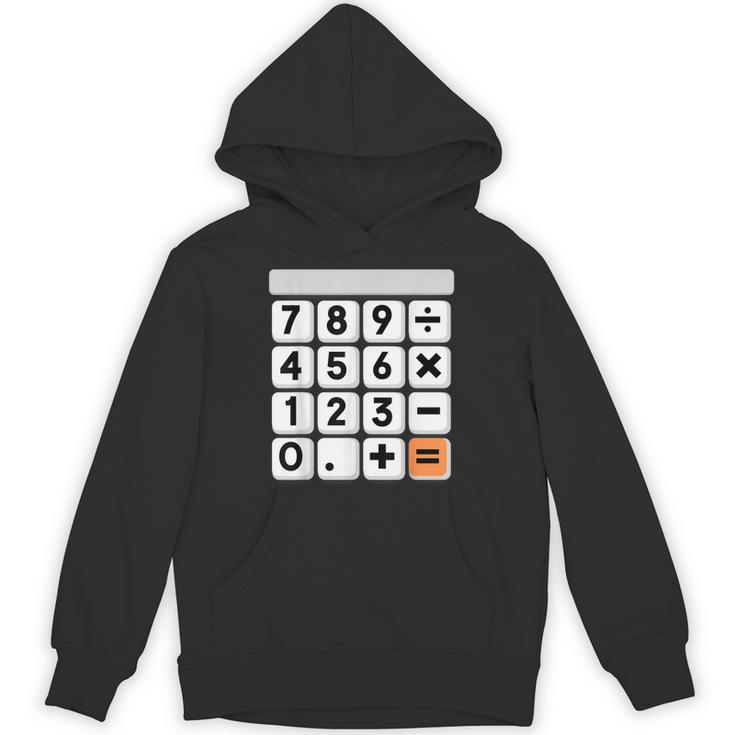 Calculator Easy Halloween Costume For Math Teacher Unisex Hoodie