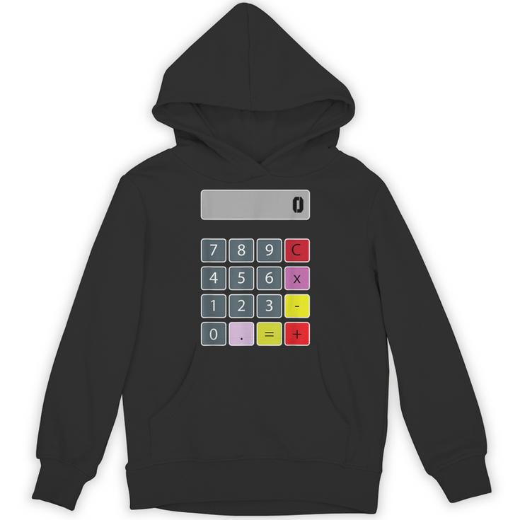 Calculator Math Teacher Halloween Costumes Women Men Adults Unisex Hoodie