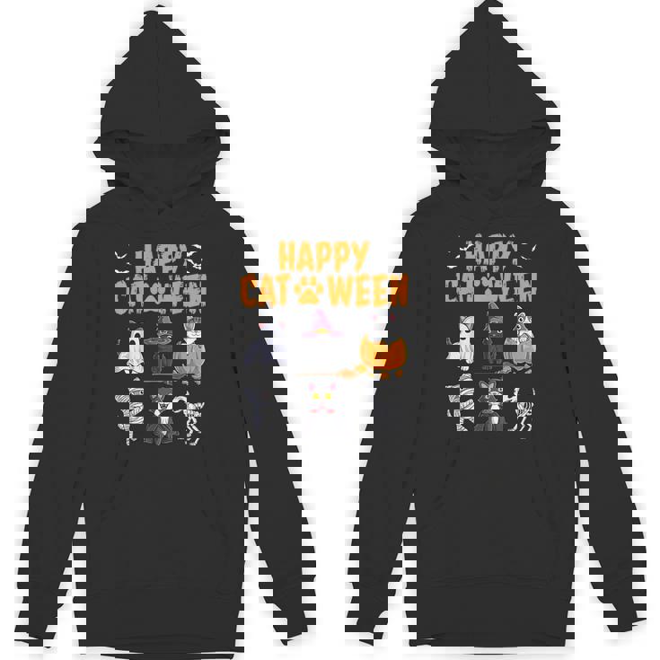 Cats Halloween Spooky Holiday Cute Kitten Cat Halloween Hoodie Cats Halloween Spooky Holiday Cute Kitten Cat Halloween Hoodie