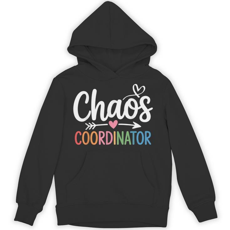 Chaos Coordinator Teacher Student Back To School 2025 Unisex Hoodie