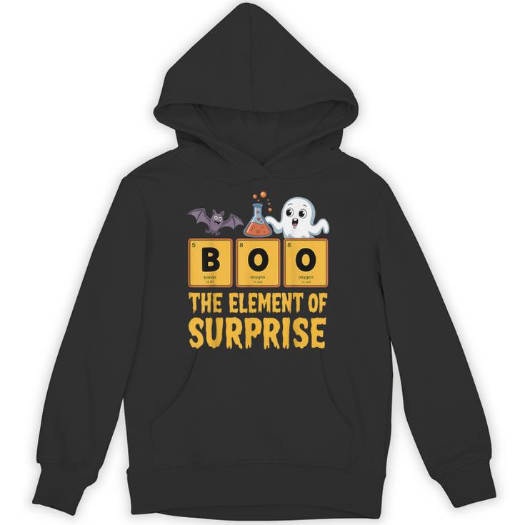 Chemistry Boo The Element Of Surprise Science Teacher Unisex Hoodie