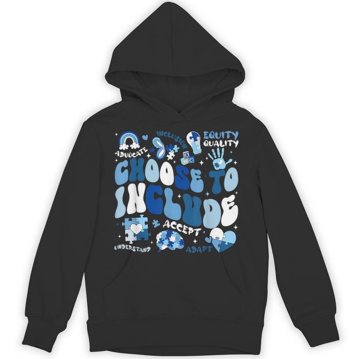 Choose To Include Inclusion Matters Autism Awareness Teacher Unisex Hoodie, trending gift