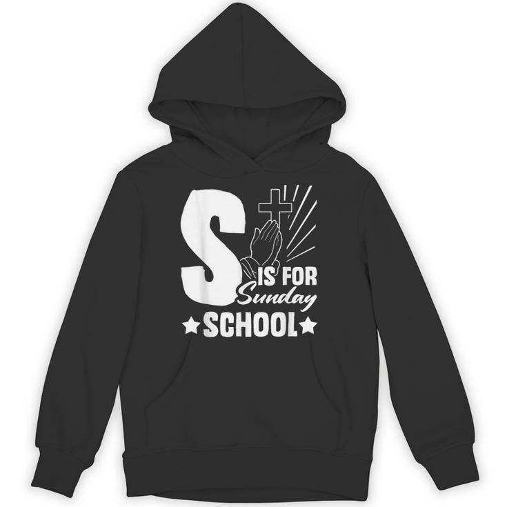 Christian Teacher S Is For Sunday School Essentials Unisex Hoodie