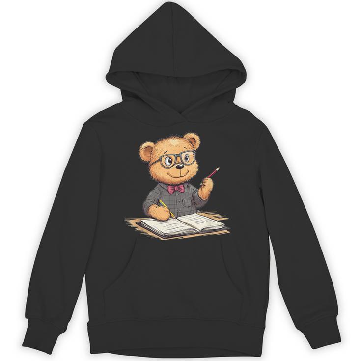 Classroom Fun With Teddy Bear Teacher Unisex Hoodie