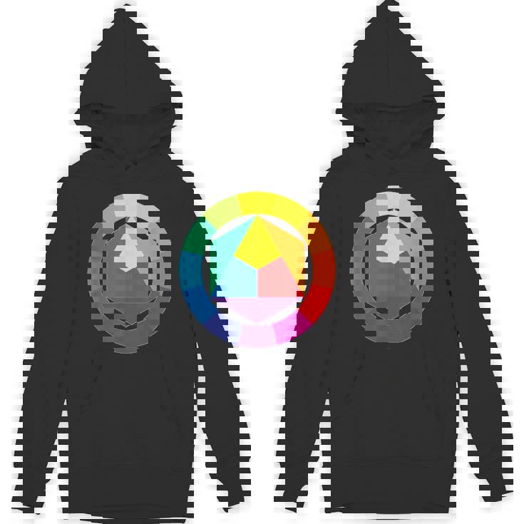 Color Wheel Palette Shirt Artist Painter Art Teacher Tshirt Unisex Hoodie