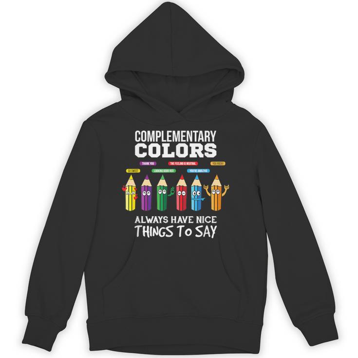 Complementary Colors Pun Artist Art Teacher T-Shirt Unisex Hoodie