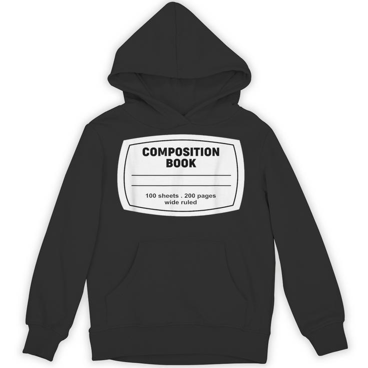 Composition Notebook Halloween Costume Teacher Student Unisex Hoodie