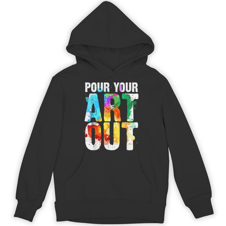 Cool Artist For Men Women Painter Art Teacher Paint Artists Unisex Hoodie