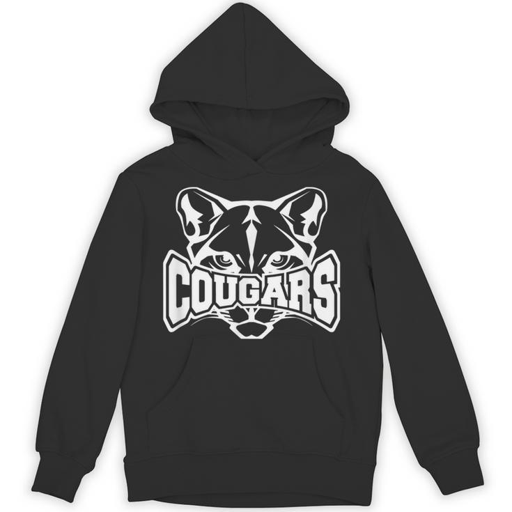 Cougars Teacher Student School Sports Fan Team Spirit Unisex Hoodie