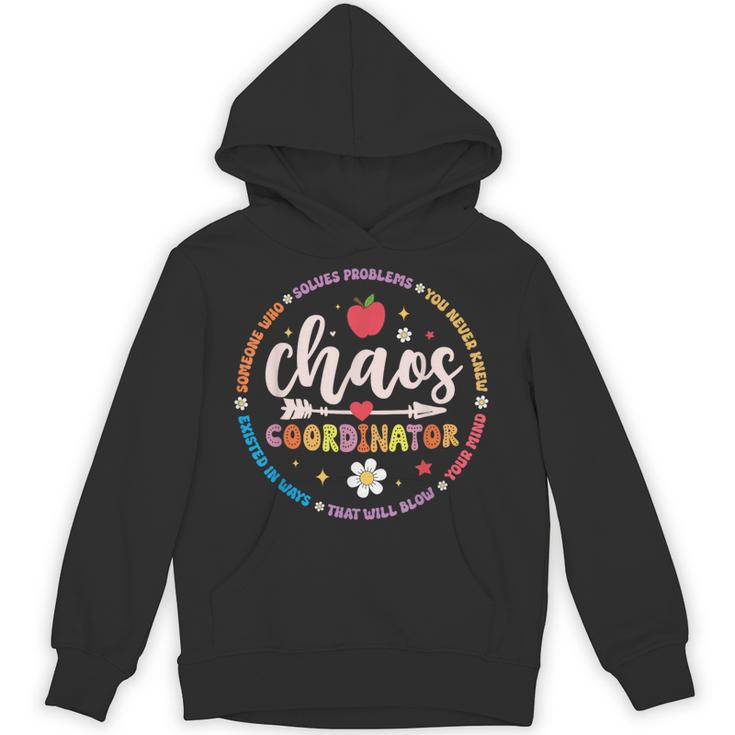 Cute Chaos Coordinator Teacher First Day Of School Unisex Hoodie, trending gift Cute Chaos Coordinator Teacher First Day Of School Unisex Hoodie, trending gift