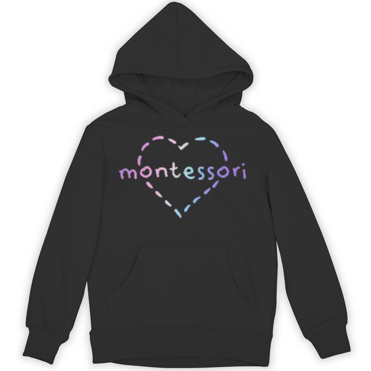 Cute Montessori For Teachers Kids & Moms Unisex Hoodie