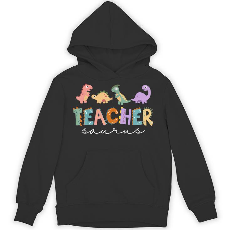 Dinosaur Teacher Teachersaurus Rex Dino Unisex Hoodie