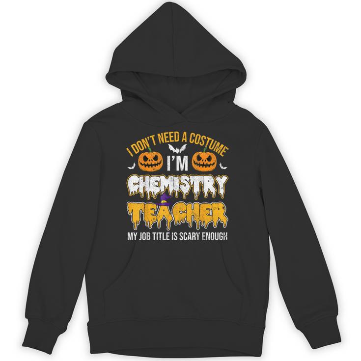 I Don't Need A Costume I'm Chemistry Teacher Cool Halloween Unisex Hoodie