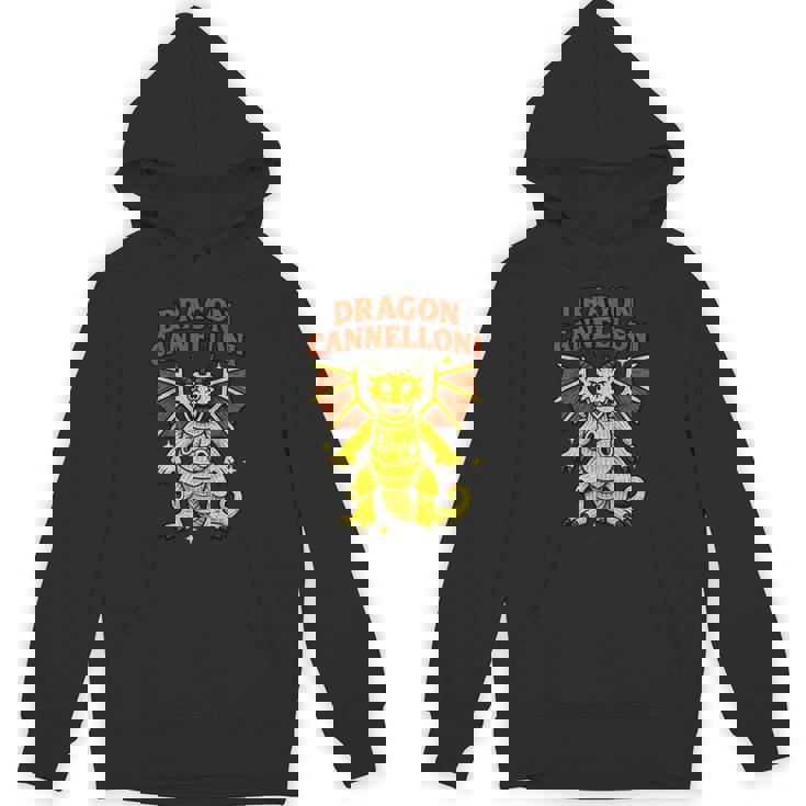 Dragon Cannelloni 面白いイタリアンブレインロットパスタスラングミーム パーカー