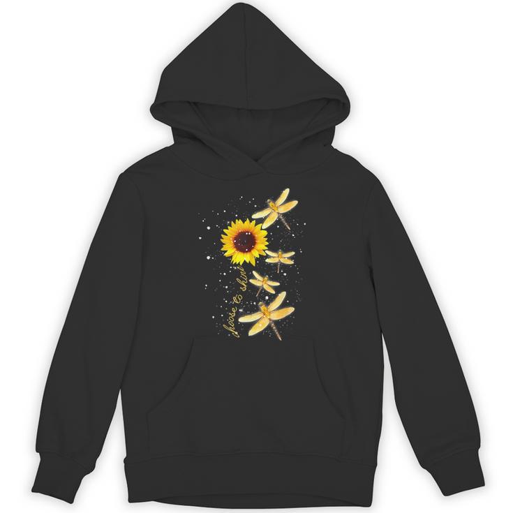 Dragonfly Sunflower Teacher Growth Mindset Choose To Shine Unisex Hoodie